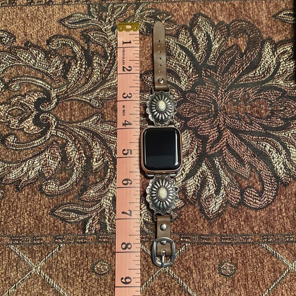 Natural Stone Concho Apple Watch Band - Picture 7 of 7